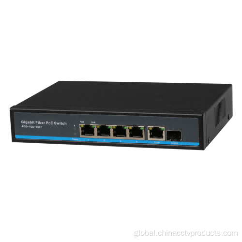 PoE Product 4 port Full gigabit high power PoE Switch Supplier